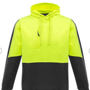 Hoodies Sweatshirts: Syzmik Unisex Hi Vis Pullover Hoodie ZT484