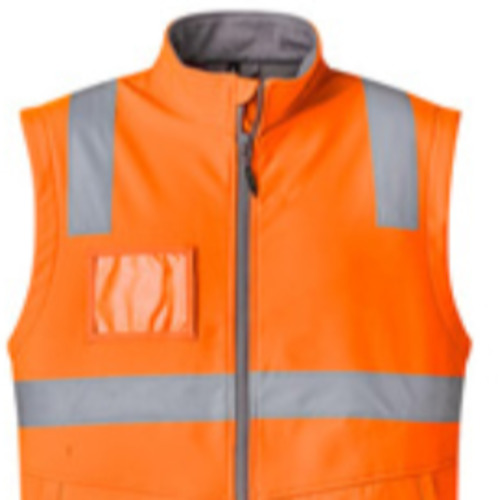Hi Visibility Workwear: Syzmik Unisex Hi Vis Softshell Vest ZV426