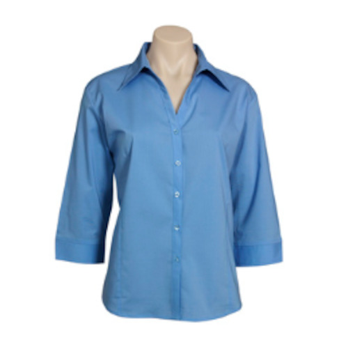 Shirts And Blouses: Womens Metro 3/4 Sleeve Shirt LB7300