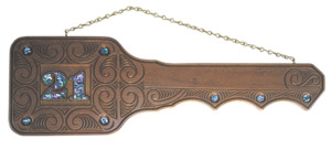 Products: 21st Key Square with Paua Inlay Ace Engravers