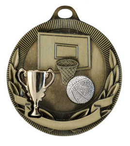 Basketball 3D Medals Ace Engravers