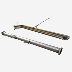 UltraFlow Series - Mazda Bounty 1998-2006 2.5" Down Pipe Back Side Exit