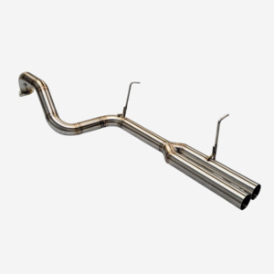 Ford Falcon (N/A) - Rear Muffler Delete with Standard Shotgun Tips