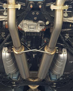 370Z / 370GT coupe dual mid pipe