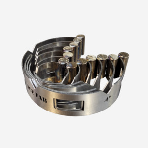 Fabrication Tools: Tacking Bands Exhaust Set 1.5" - 4"