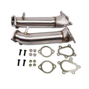 Downpipes: VRSF Nissan GTR 3.5″ Race Cast Bellmouth Downpipes – 20352010