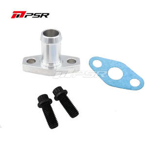 Oil Fittings Lines: PULSAR Oil Drain Flange Kits for PTX PTG Small Frame Turbos
