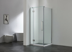Square Shower: Shower Box - Stream Series 2 Sides Swing Door 10mm Glass