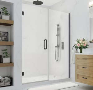 Frameless Shower: Frameless Door -Invisible aesthetic - configurability 1200mm