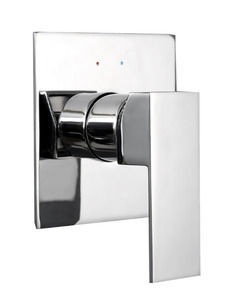 Walkin Shower: Aquatica Oblio Shower Mixer Chrome - Mains Pressure