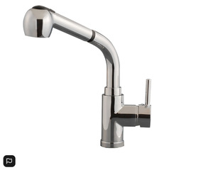Aquatica Xera Sink Mixer Pullout Spray Chrome