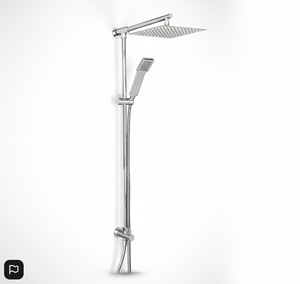 Walkin Shower: Aquatica Renova Single Hose with Built in Elbow Chrome