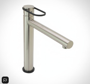 Walkin Shower: Aquatica Link Vessel Mixer All Pressure Black/ Brush Nickel