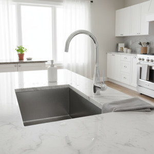 Aquatica Gesto Sink Mixer Gooseneck