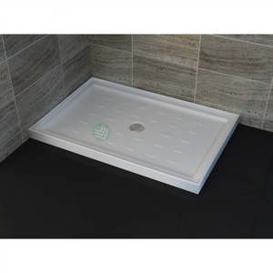 Shower Tray: Shower Tray - Rectangle Series Center  Hole Option