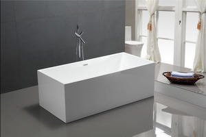 Freestanding Bath Tub: Freestanding Bath - Cathy Rectangle KE3033 1700mm