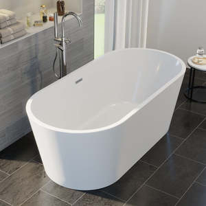 Freestanding Bath Tub: Freestanding Bath Royce Oval KE3025 1700mm