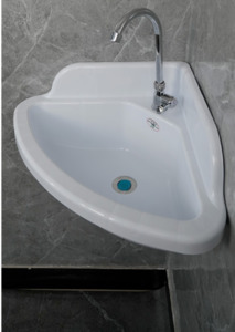 Ceramic Hand Basin: ACRYLIC sink RV motorhomes caravan plastic kitchen Built-in MINI Bathroom