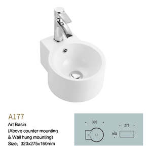 Ceramic Hand Basin: Ceramic Hand Basin A177