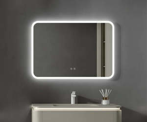 LED Mirror For Bathroom,Makeup Mirror With Smart Touch Button