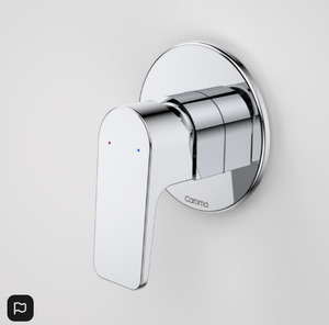 Shower Mixer: Caroma Morgana Wall Mixer for Bath Shower Chrome
