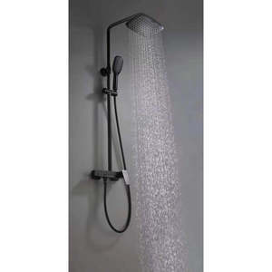 Shower Mixer: Shower Mixer Combination Round BM4601 - Black