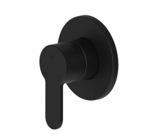 Shower Mixer: Shower Mixer - Round Series NK09F2 - Black