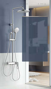 Shower Mixer: Arrow Bathroom 4 Function Shower mixer System Rainfall Shower Combo