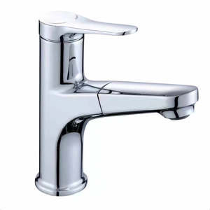 Basin Mixer: Pull Out Bathroom Mixer Basin Tap NK08F3