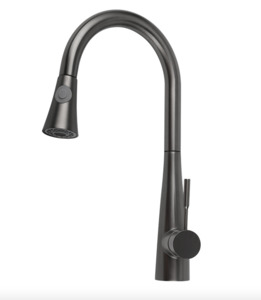 Kitchen Sink Mixer - Round Series Gun Metal