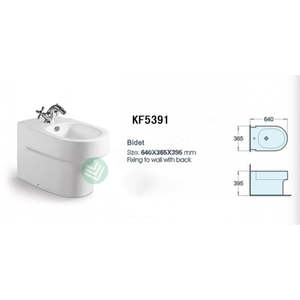 Toilet Suite: Bidet -BTW KF5391
