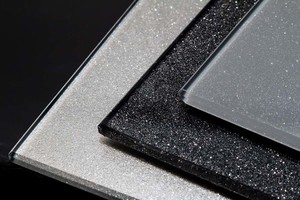 Glass Splash Back: Metallic Painted Glass Splashback Customisation