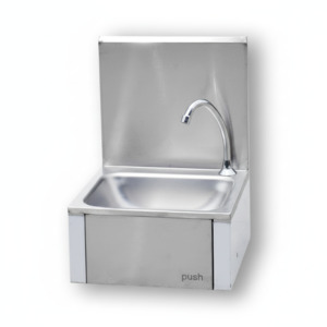 Stainless Steel Kitchen Sink: Stainless Steel HIGH BACK KNEE PUSH SINK first choice in the kitchen