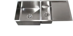Stainless Steel Kitchen Sink: Kitchen Sink Stainless Steel Double Bowl ST1020D
