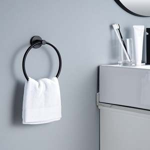 Bathroom Accessories: Towel Holder - Round Series 2200-06