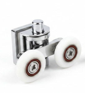 Shower Door Roller - Double Bottom/Top 23mm