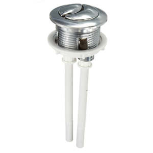 Spare Parts: TOILET PUSH BUTTON HIGH PRESSURE－38MM CHROME DUAL FLUSH
