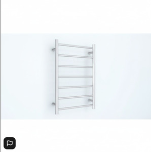 Heated Towel Rail: Heated Towel Rail round 7 Bar