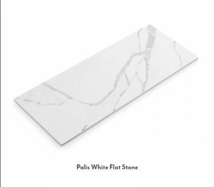 Solid Surface Palis White Flat Stone Top 600-1500mm
