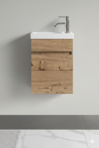 Vanity - Heron Series Plywood in Wooden Color - 100% Water Proof