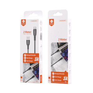 2 Meter Fast Charging Type-C USB Cable