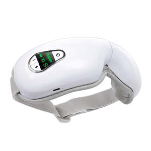Electric Portable Eye Massager with Smart LED Display, Music Player, Warm Compress (HP54)
