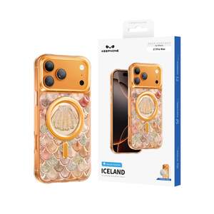 Keephone Iceland Premium Sparkling Glitter Case with 3D Diamond Shell Design | M&hellip;