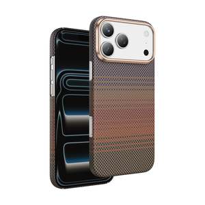 Phone Case: Keephone Seanova Genuine Kevlar Case with Modern Aesthetic | 1500D Aramid Fiber & MagSafe Compatible | iPhone 17/18 Series (SEANOVA)