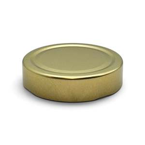 70mm Gold Deep Dish Lid