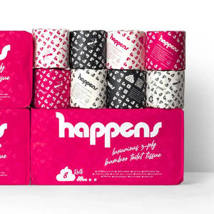 Happens Toilet paper  - 32 rolls per carton