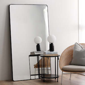 Mirrors: Flynn Curve Leaning Mirror