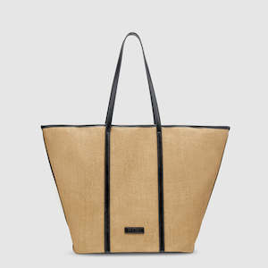 Brie Leon: Ritual Tote Bag Large - Natural/Black