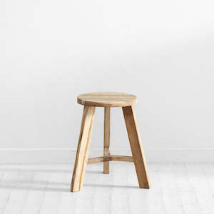 Teak Range: Timothy Teak Stool - Natural