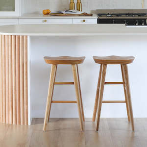 Dining Furniture: Damian Bar Stool - Natural